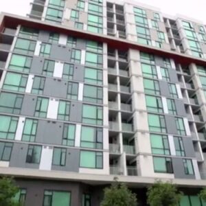 Commercial Building with Glass Tinted Windows