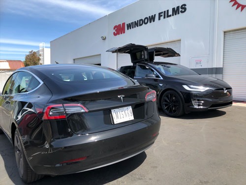 Two Teslas